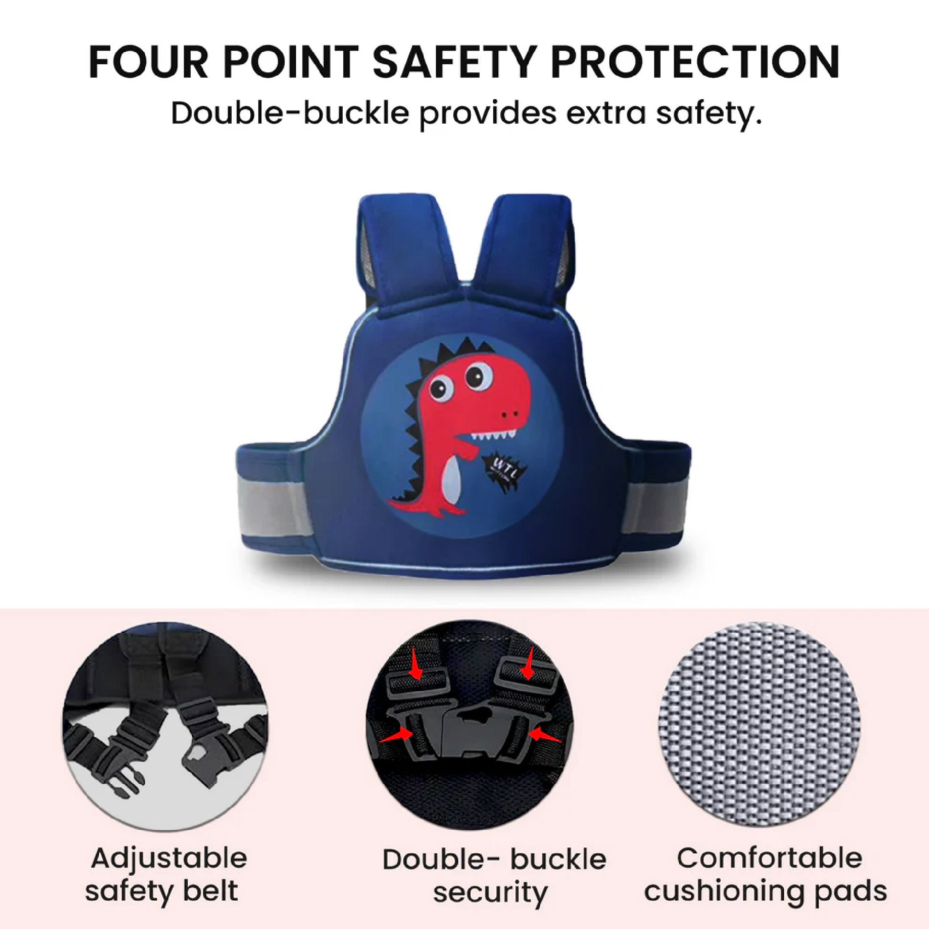 NiñoCanguro® Arnes- Seguridad Motos