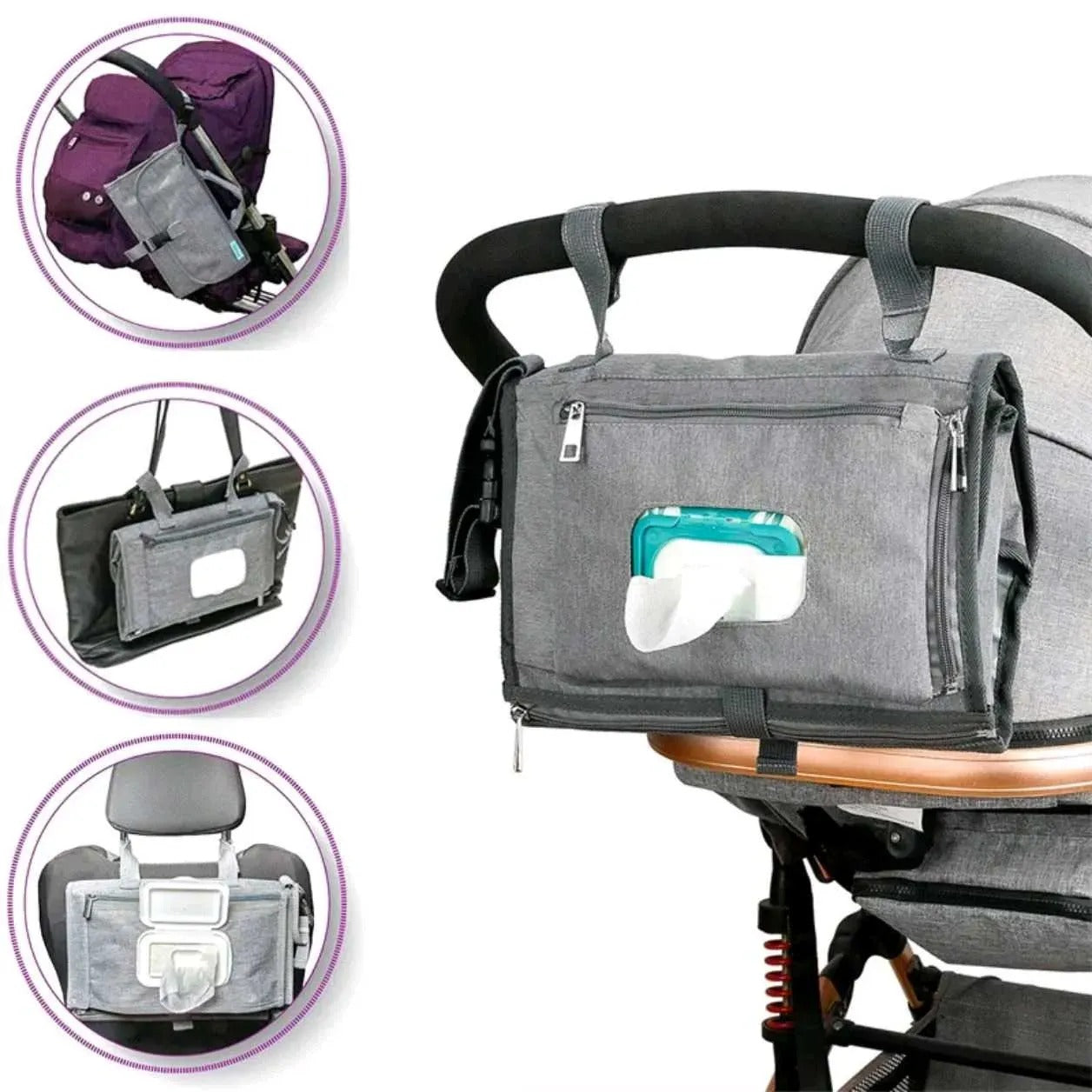 NidoPortátil Bolso Cambiador Para Bebes